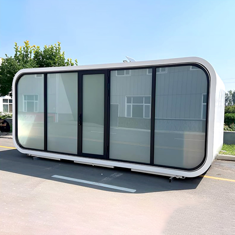 China Modern Prefab House Popular Outdoor Extendable Mobile Office Pod ...